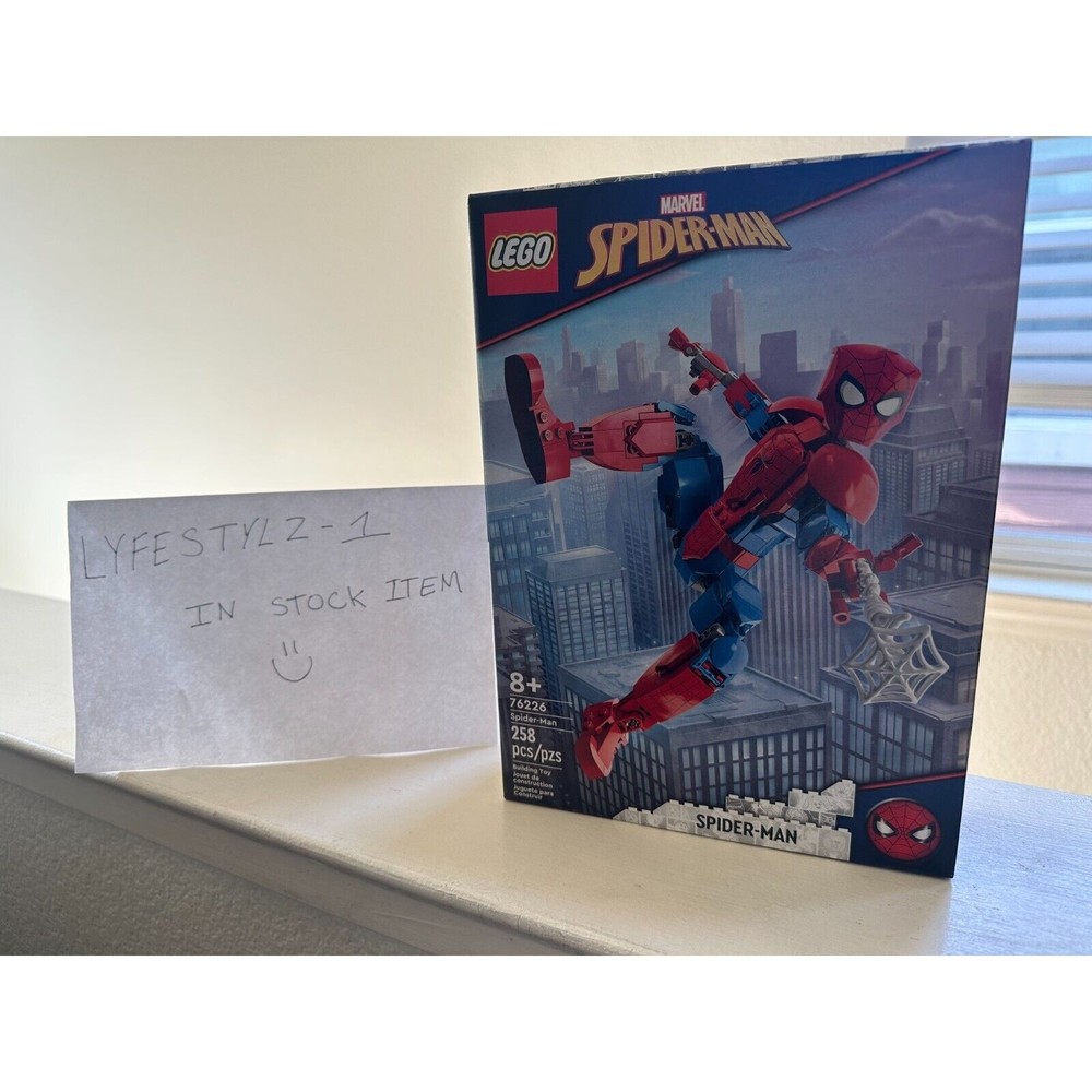 ✅LEGO  Marvel Spider-Man Figure Building Kit 258 Pieces NEW 2022